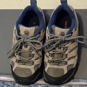 Merrell Gray and Navy Women's Trail Sneakers
